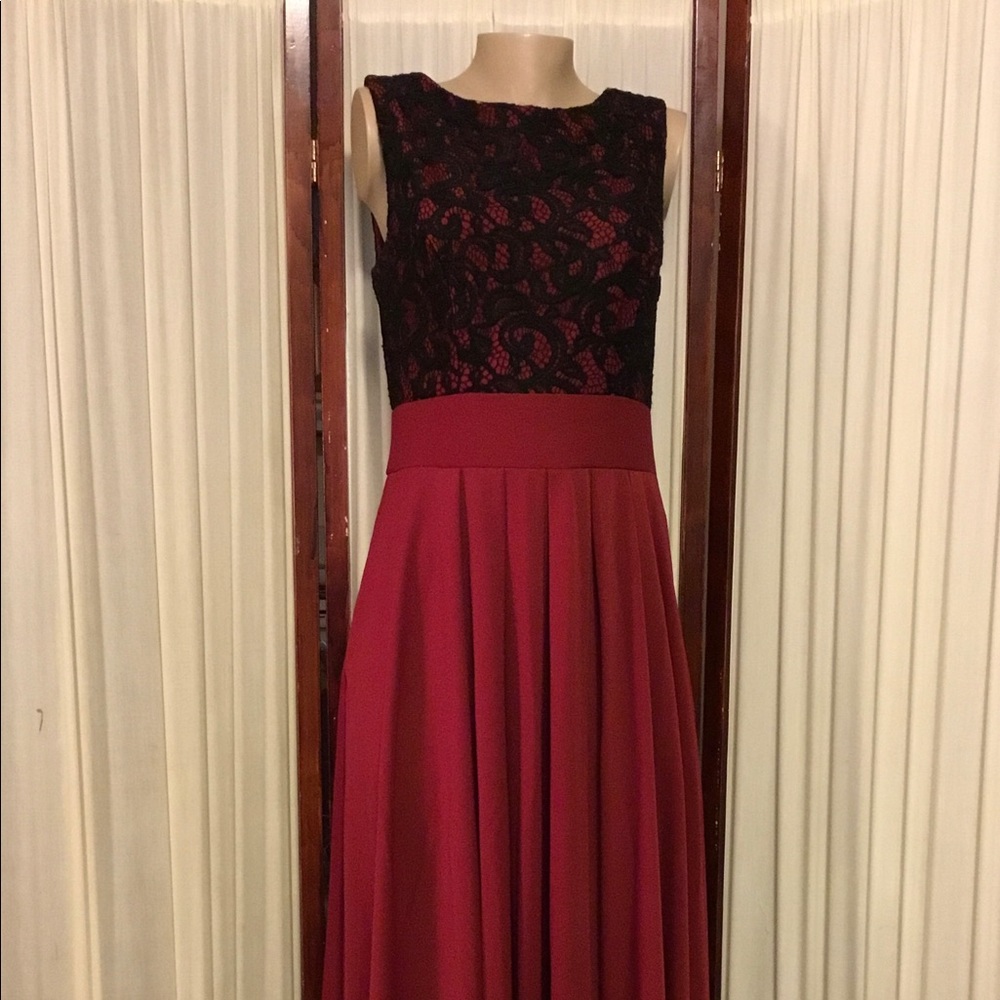Southeastern Performance Apparel Burgundy Ashley Dress For Chorus Size 12